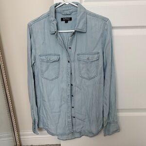 Buffalo Light Blue Denim Shirt